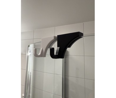 Haken für Duschtür
