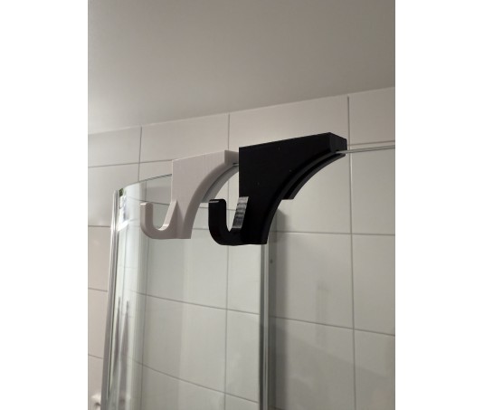 Haken für Duschtür