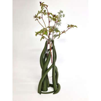 Vase „Entangle Tube"