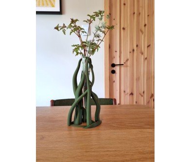 Vase „Entangle Tube"