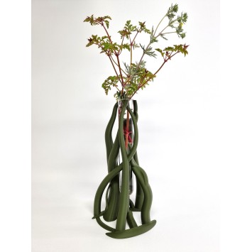 Vase „Entangle Tube"