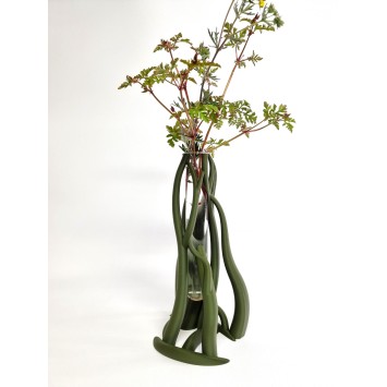 Vase „Entangle Tube"