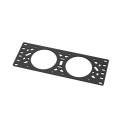 10" Rack 80-mm-Lüfterplatte 10" Rack 80-mm-Lüfterplatte